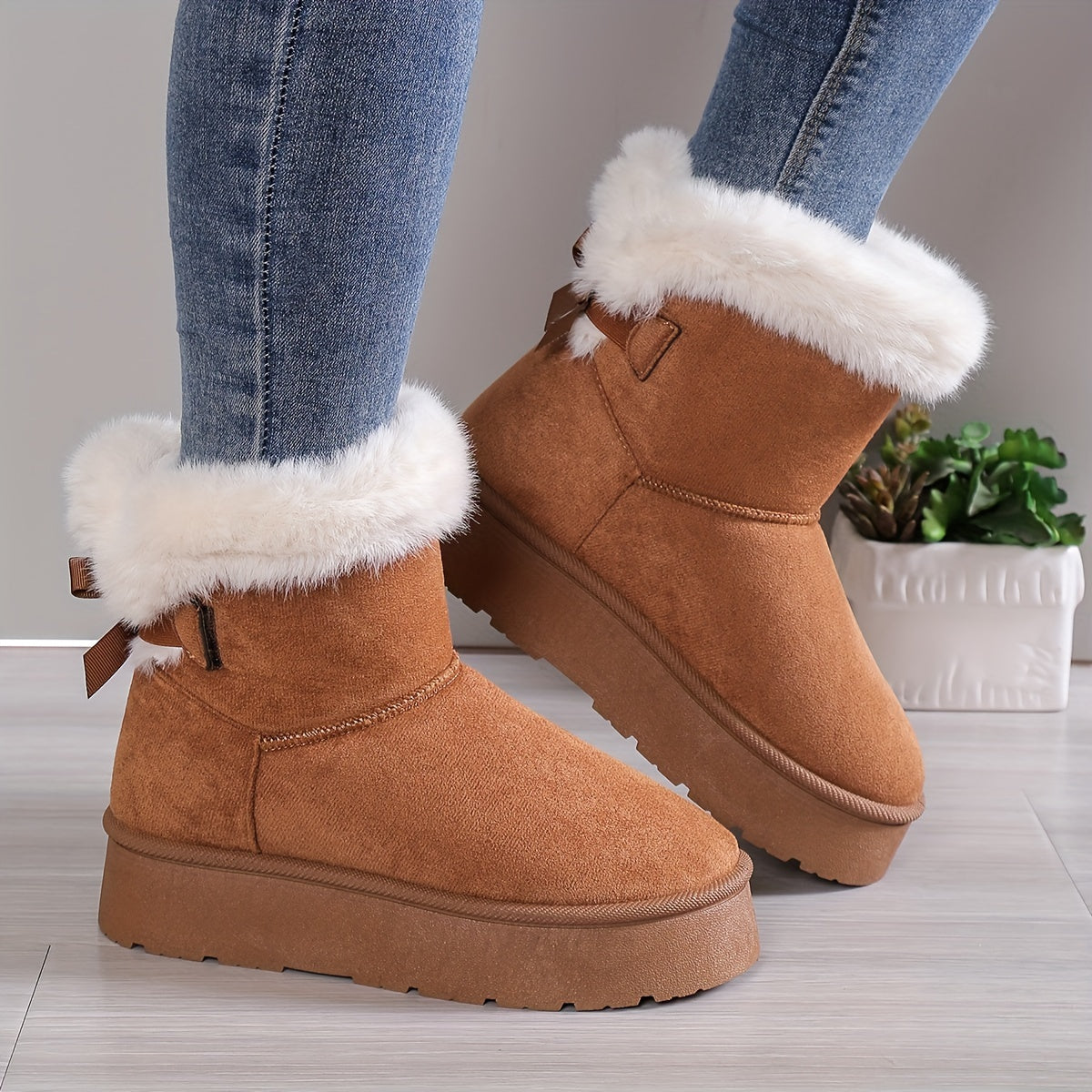 Maelle | Bottines Hiver pour Femmes | Chaudes