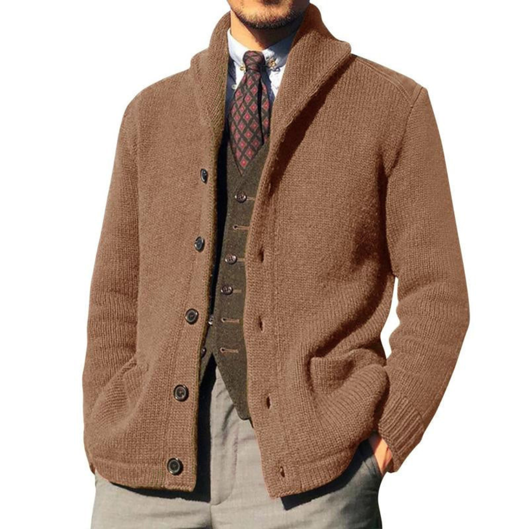 Edgar | Cardigan Tricoté pour Hommes | Classique