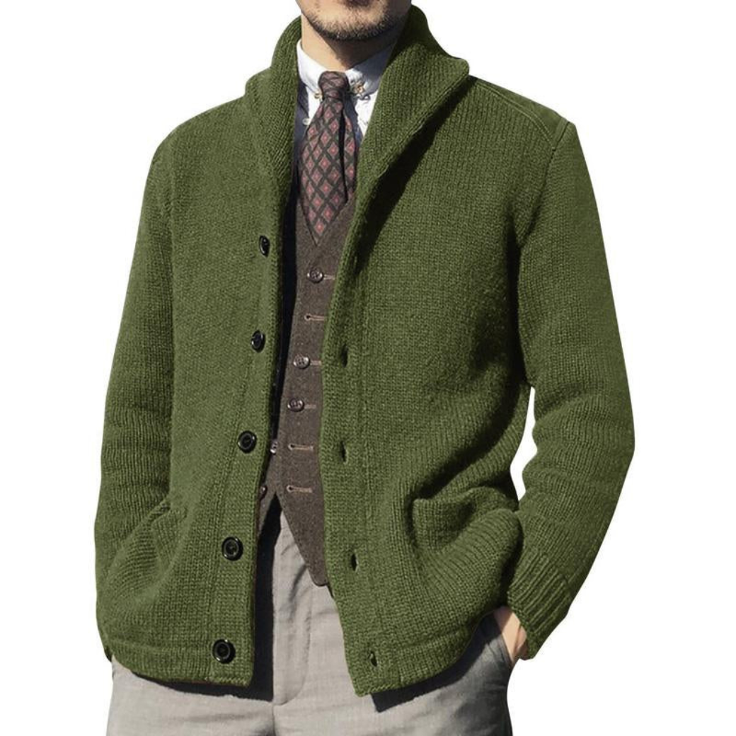 Edgar | Cardigan Tricoté pour Hommes | Classique