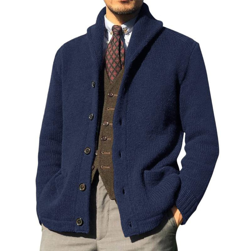 Edgar | Cardigan Tricoté pour Hommes | Classique