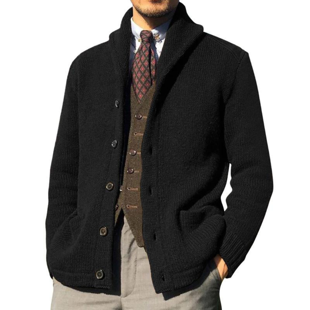 Edgar | Cardigan Tricoté pour Hommes | Classique