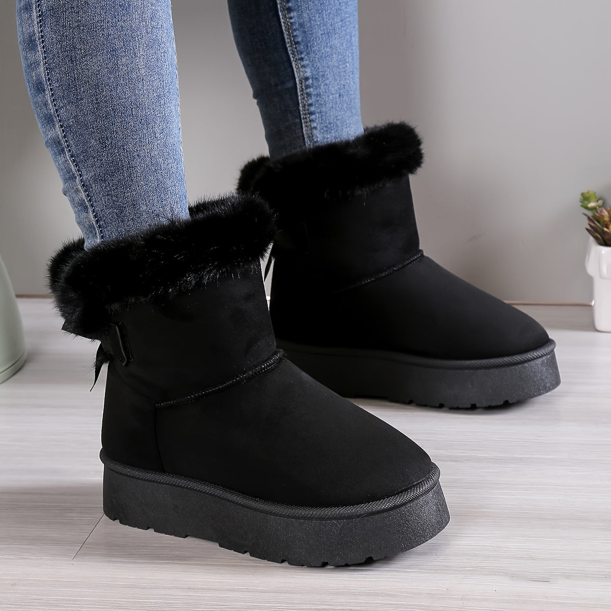 Maelle | Bottines Hiver pour Femmes | Chaudes