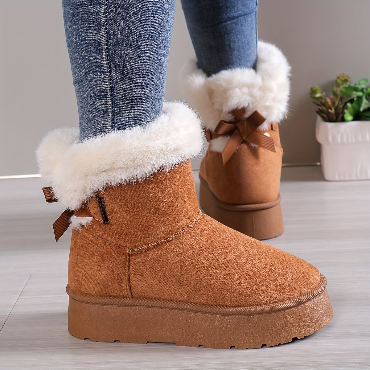 Maelle | Bottines Hiver pour Femmes | Chaudes