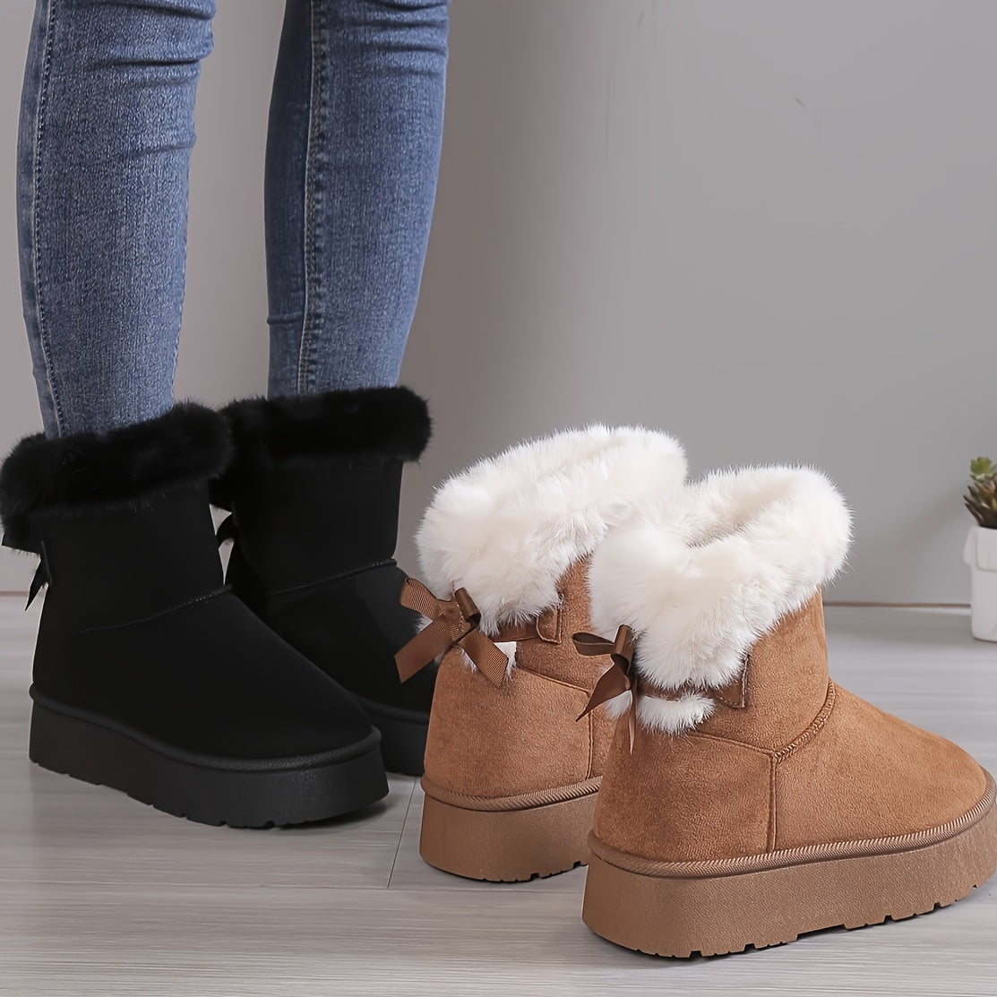 Maelle | Bottines Hiver pour Femmes | Chaudes